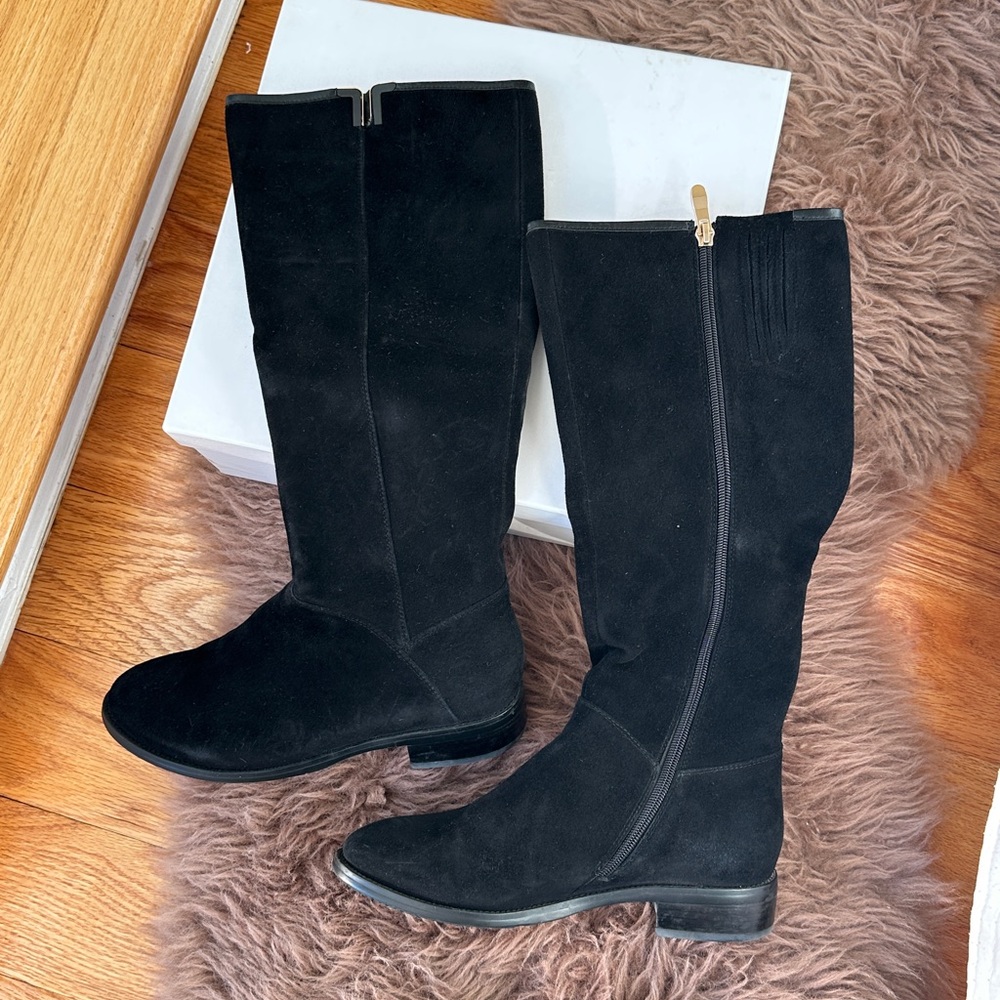 Elegant Black Over the Knee Women's Boots